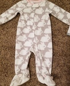 Fleece Footie Pajamas